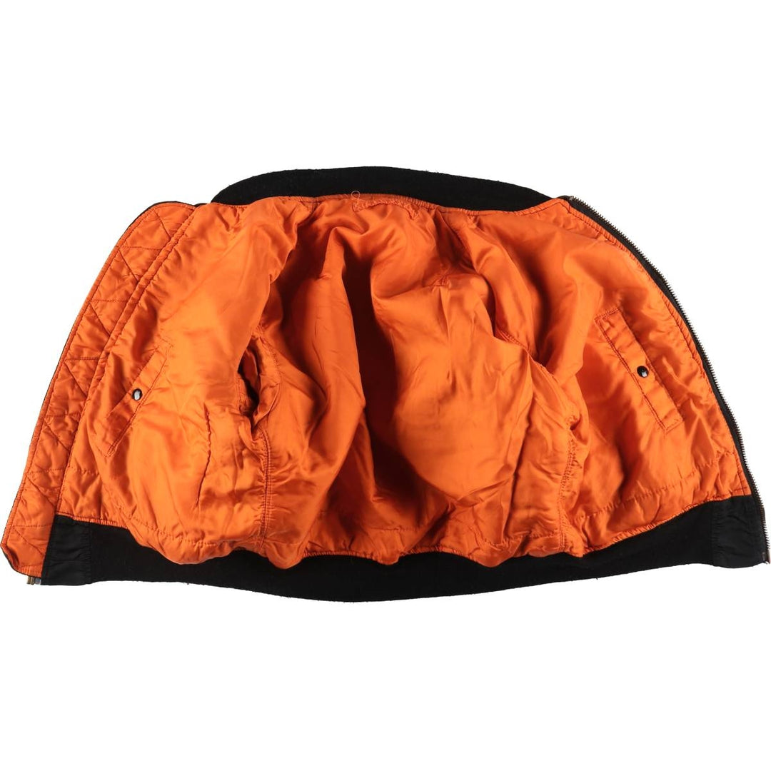 Civilian product Alpha ALPHA MA-1 type military flight jacket made in USA equivalent to men's M /eaa520341