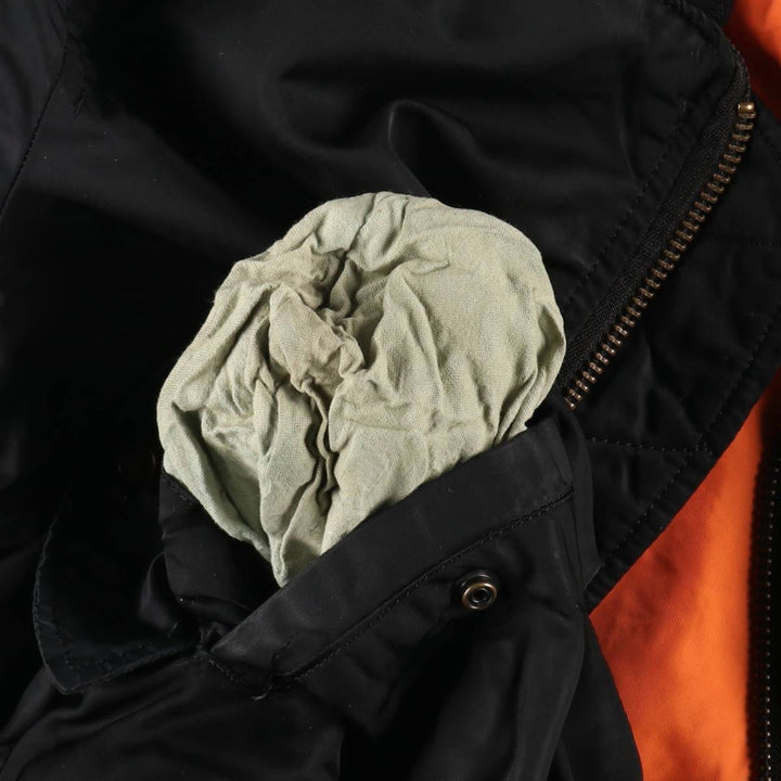 Civilian product Alpha ALPHA MA-1 type military flight jacket made in USA equivalent to men's M /eaa520341