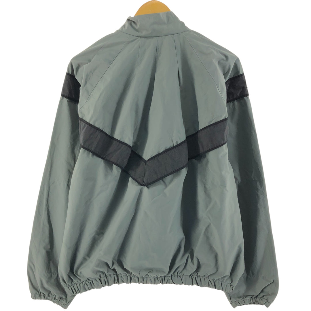 2000'S IPFU Training Jacket, Nylon Jacket, Made in USA, Medium Nylon Khaki type Vintage Second Hand