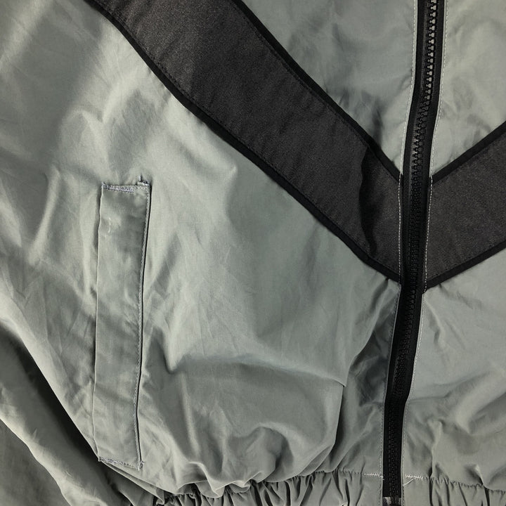 2000'S IPFU Training Jacket, Nylon Jacket, Made in USA, Medium Nylon Khaki type Vintage Second Hand