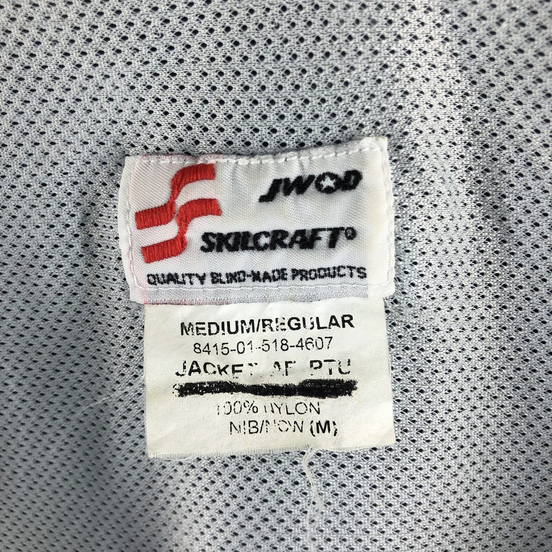 Genuine US military USAIR FORCE SKILCRAF PTU training jacket nylon jacket made in USA MEDIUM/REGULAR equivalent to men's M /eaa520449