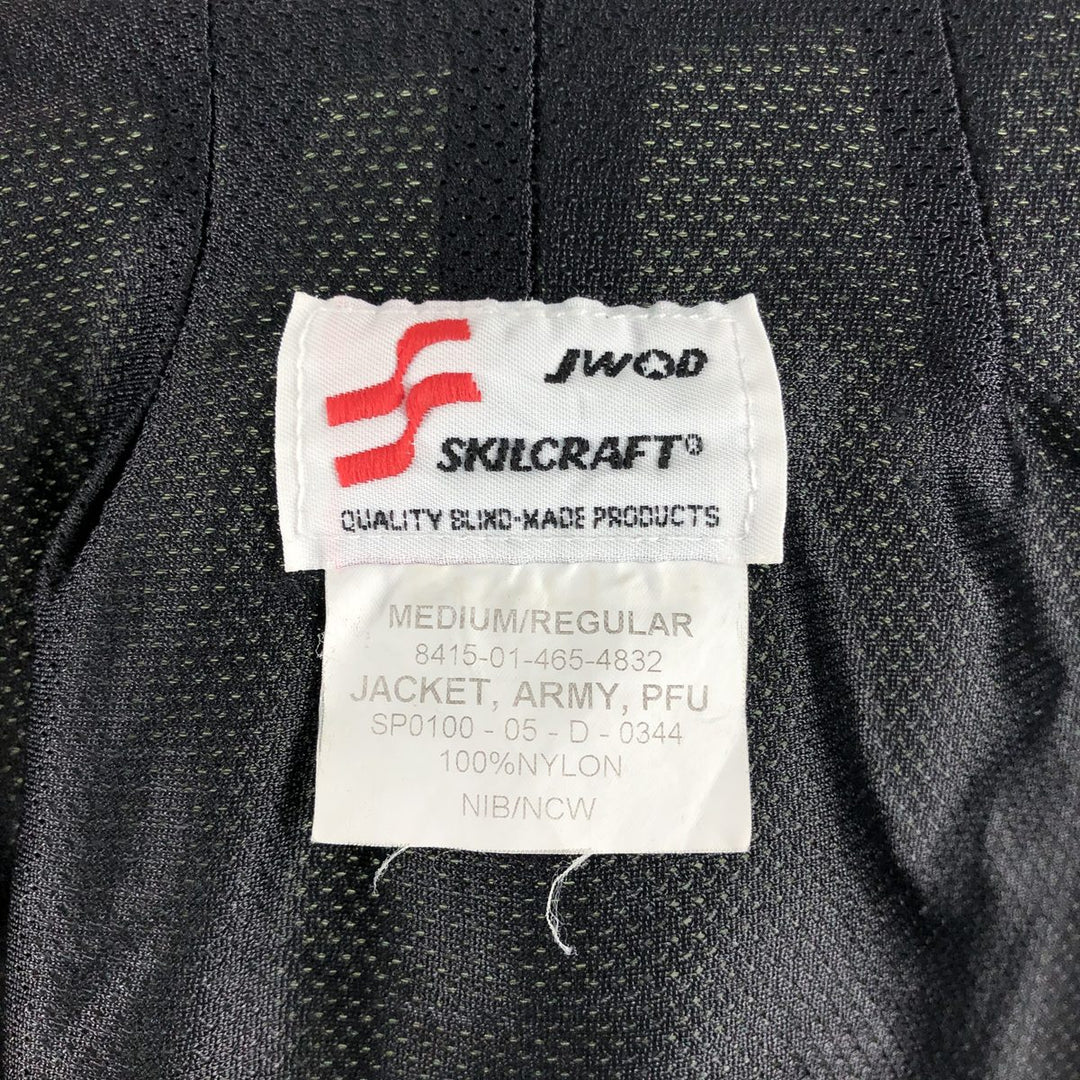 00'S USARMY SKILCRAF IPFU Training Jacket Nylon Jacket Made in USA MEDIUM/REGULAR Men's M equivalent /eaa520451