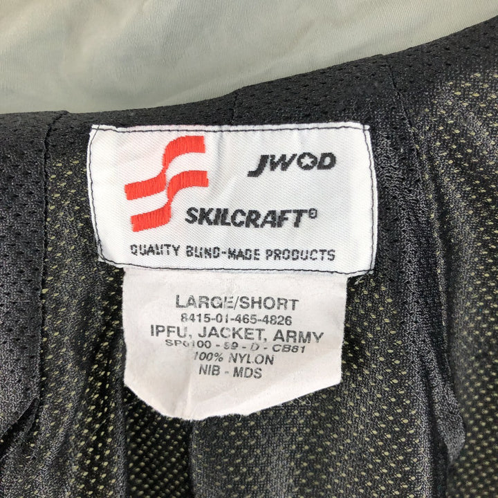 90'S USARMY SKILCRAF IPFU training jacket, nylon jacket, made in USA, men's size L, vintage /eaa520454