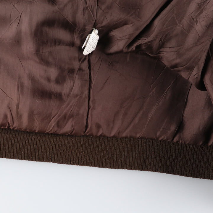 90s~00'S Cabelas Leather Flight Jacket Made in Canada Men's XL /eaa520461