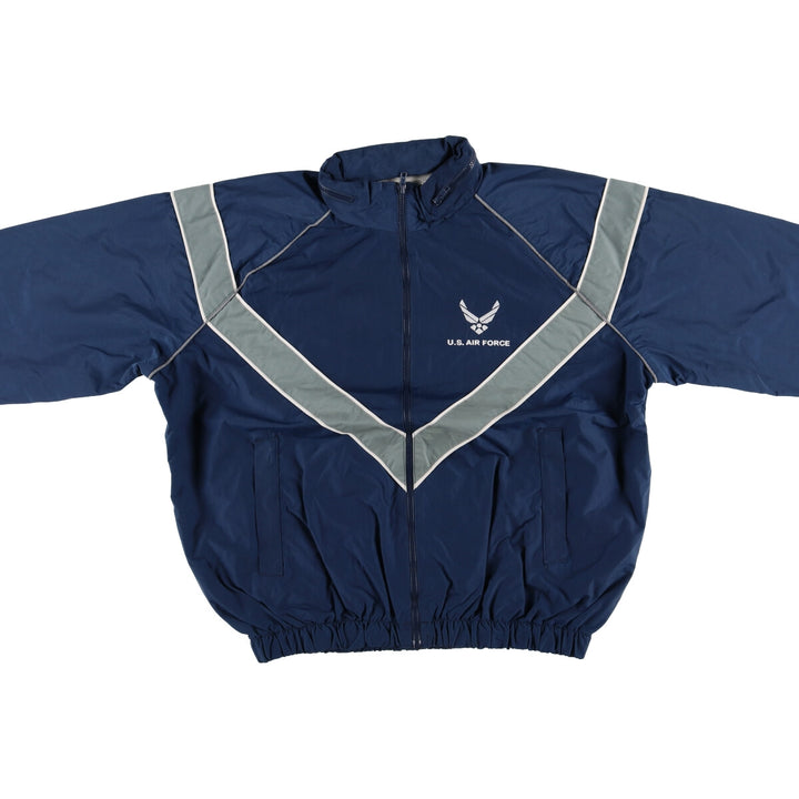 Genuine US military USAIR FORCE PTU training jacket, nylon jacket, made in USA, MEDIUM/REGULAR, equivalent to men's M / eaa520471