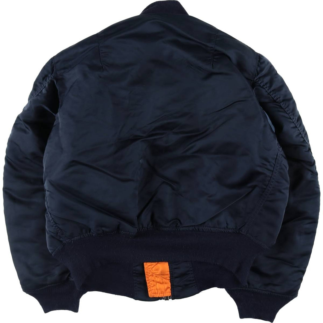 Civilian product Alpha ALPHA MA-1 type military flight jacket made in USA equivalent to men's M /eaa520474