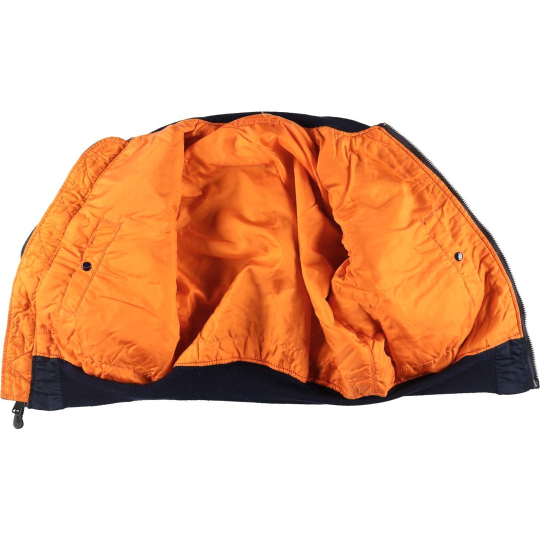 Civilian product Alpha ALPHA MA-1 type military flight jacket made in USA equivalent to men's M /eaa520474