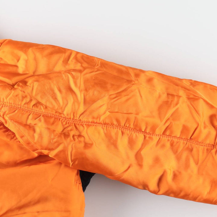 Civilian product Alpha ALPHA MA-1 type military flight jacket made in USA equivalent to men's M /eaa520474