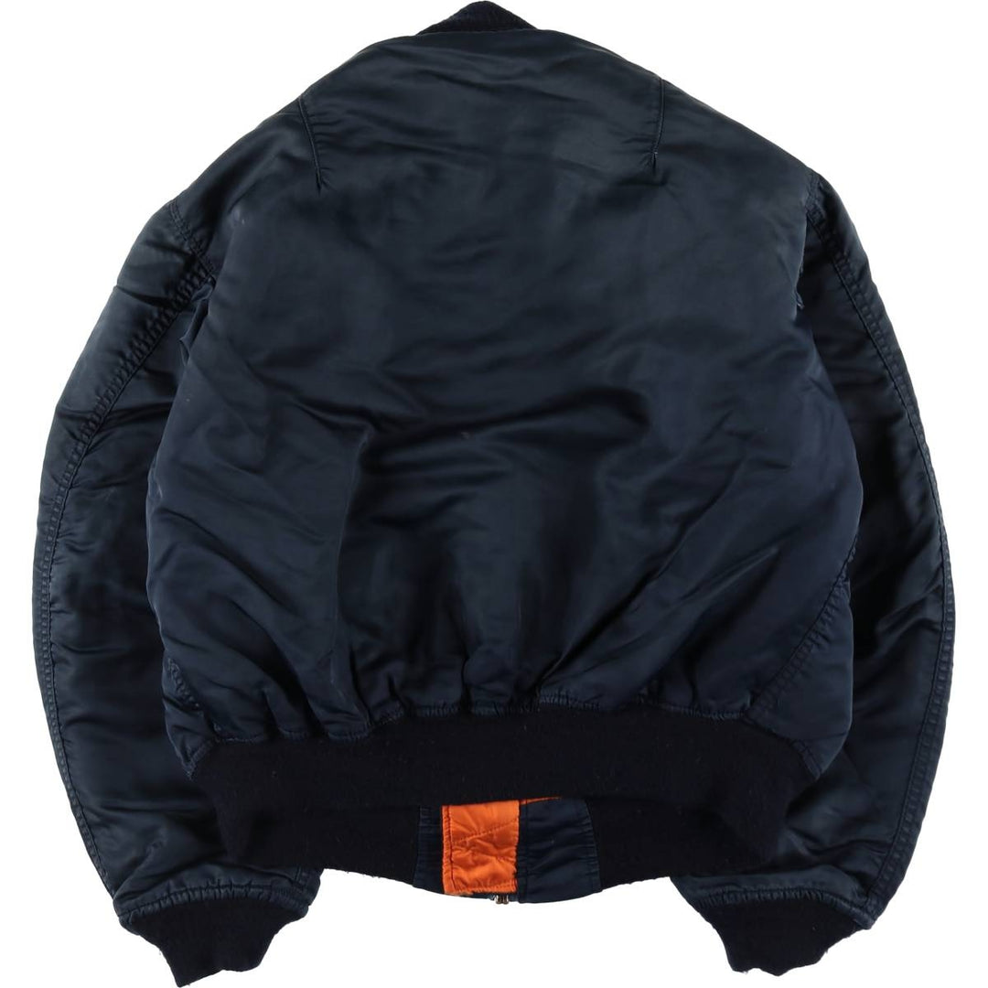 Civilian product Alpha ALPHA MA-1 type military flight jacket made in USA equivalent to men's XL /eaa520475