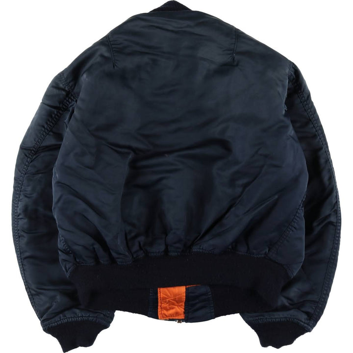 Civilian product Alpha ALPHA MA-1 type military flight jacket made in USA equivalent to men's XL /eaa520475