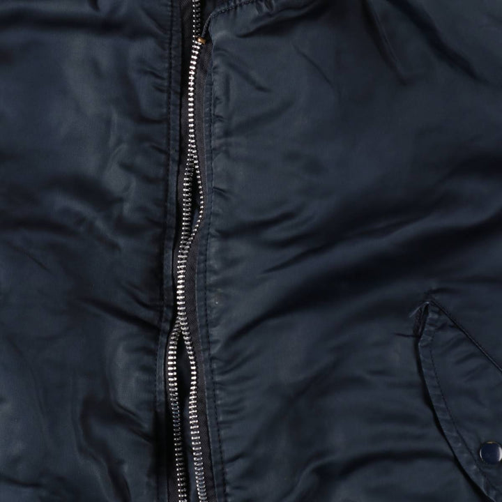 Civilian product Alpha ALPHA MA-1 type military flight jacket made in USA equivalent to men's XL /eaa520475