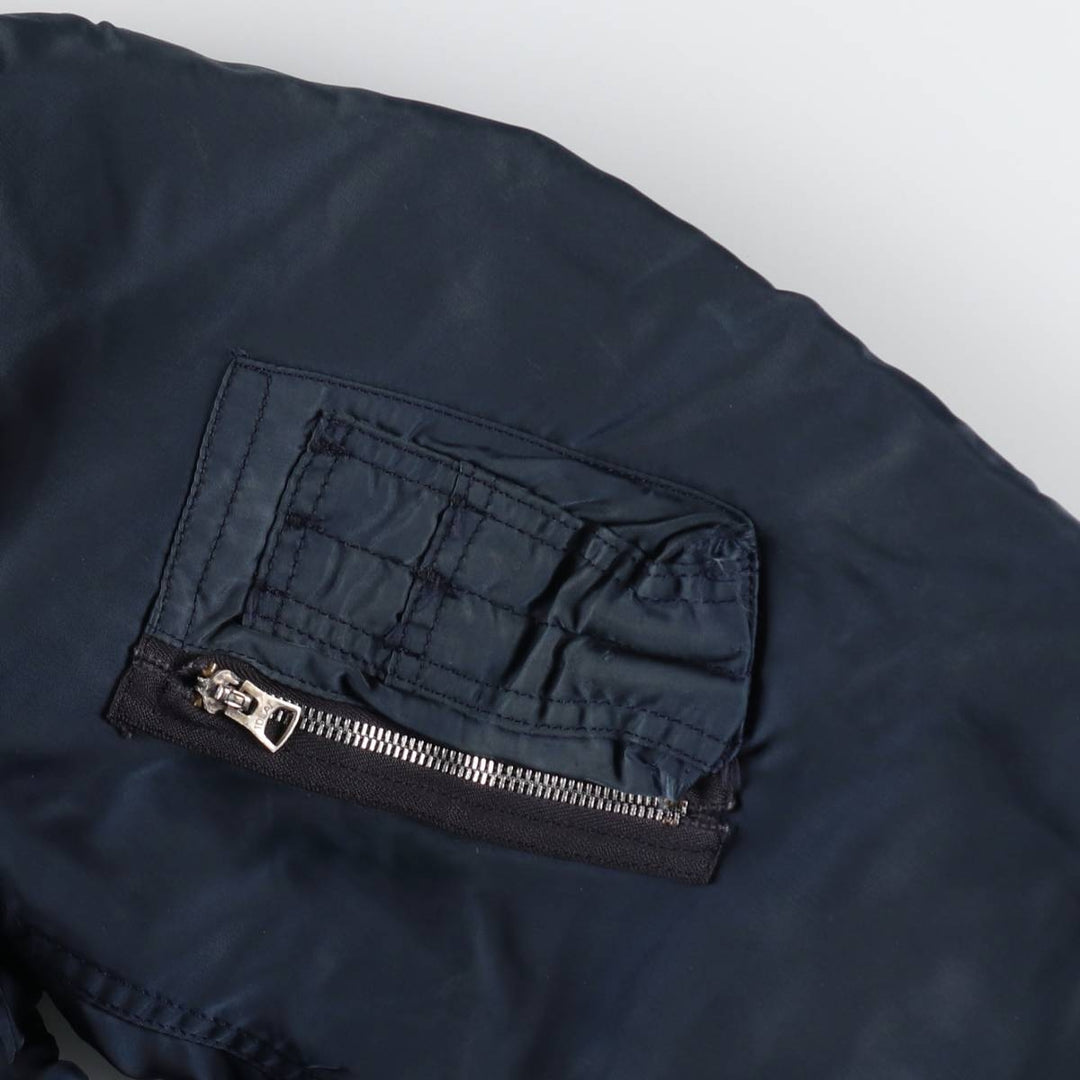 Civilian product Alpha ALPHA MA-1 type military flight jacket made in USA equivalent to men's XL /eaa520475