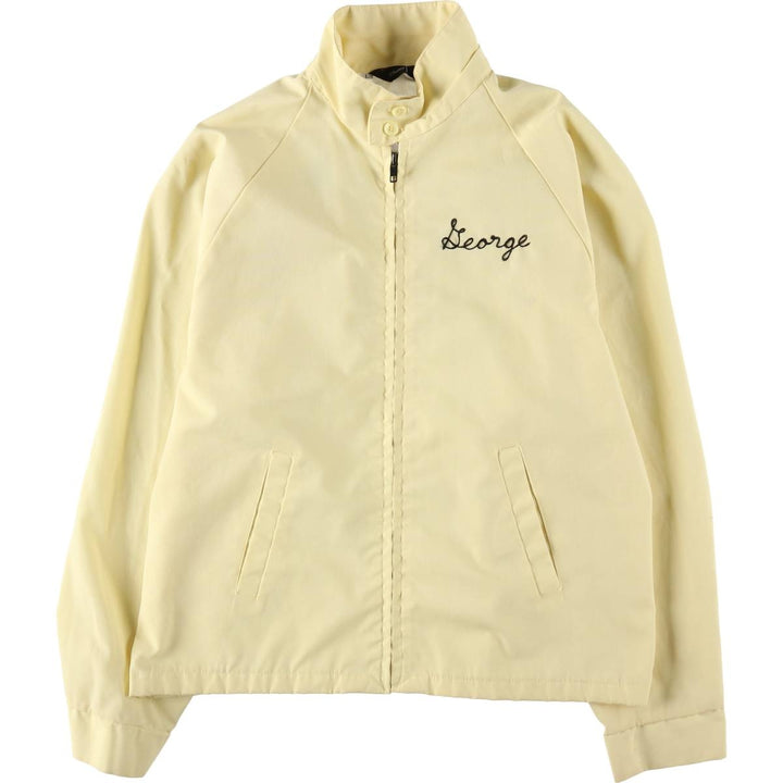 70'S JCPenney Harrington Jacket with Back Embroidery, Swing Top, Men's Size L, Vintage / eaa520476