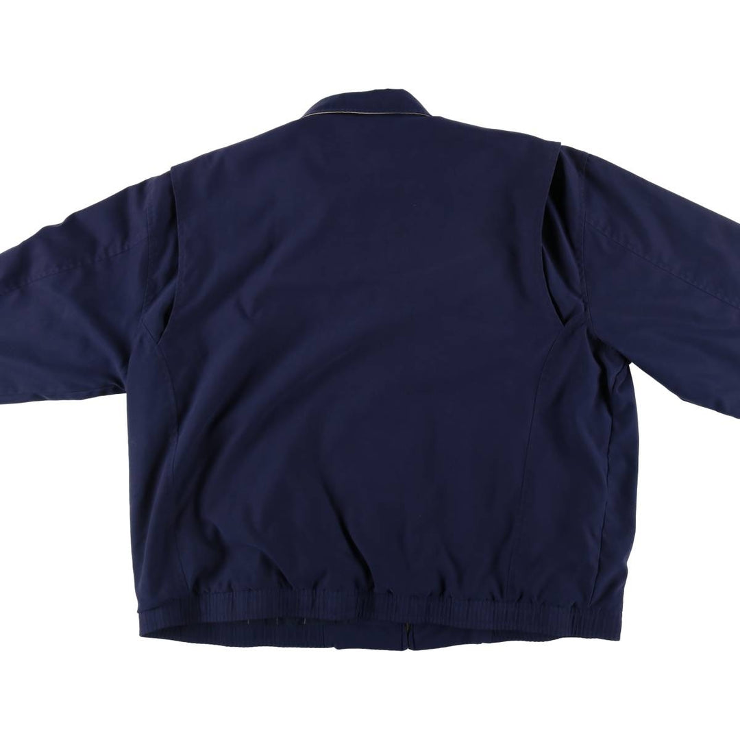 Ralph Lauren POLO by Ralph Lauren Swing Top Sports Jacket Men's XL polyester navy blue type Vintage Second Hand