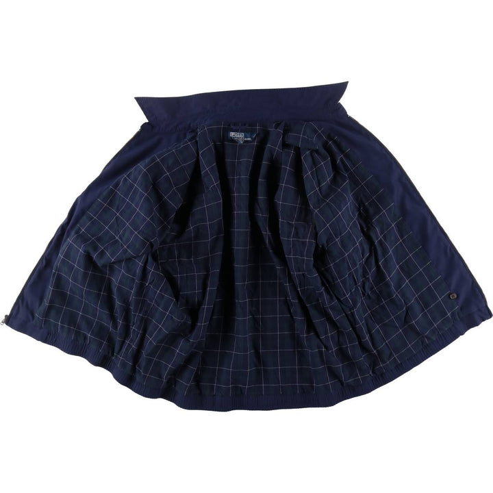 Ralph Lauren POLO by Ralph Lauren Swing Top Sports Jacket Men's XL polyester navy blue type Vintage Second Hand