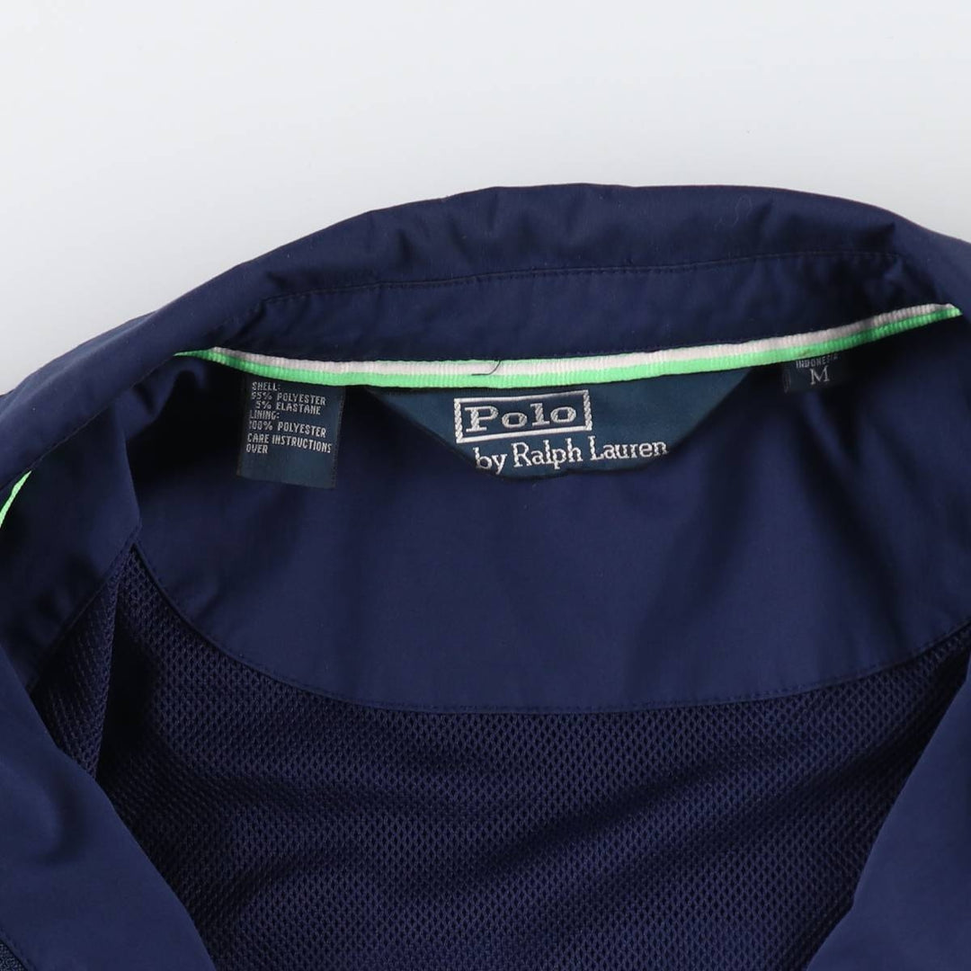 Ralph Lauren POLO by Ralph Lauren Swing Top Sports Jacket Men's M polyester navy blue type Vintage Second Hand