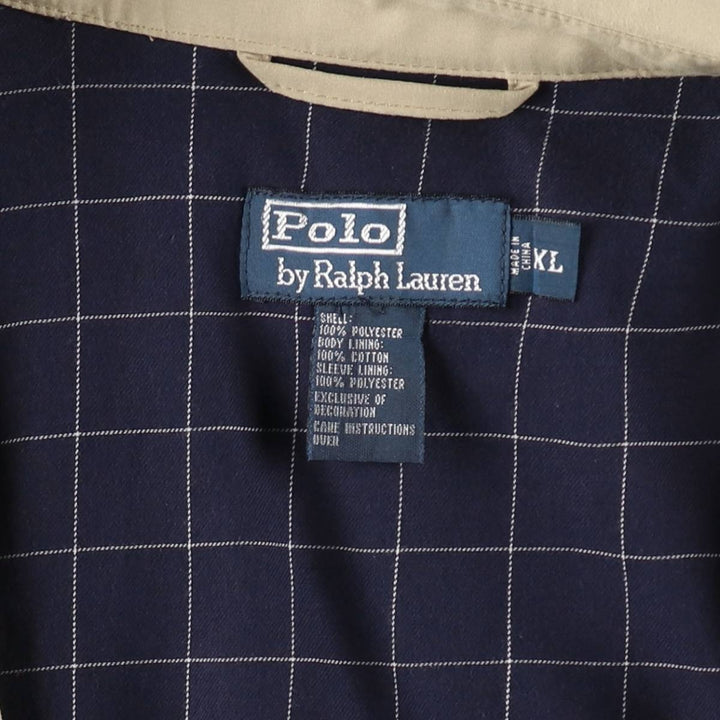 Ralph Lauren POLO by Ralph Lauren Swing Top Sports Jacket Men's XL polyester Beige type Vintage Second Hand