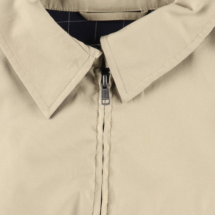 Ralph Lauren POLO by Ralph Lauren Swing Top Sports Jacket Men's XL polyester Beige type Vintage Second Hand