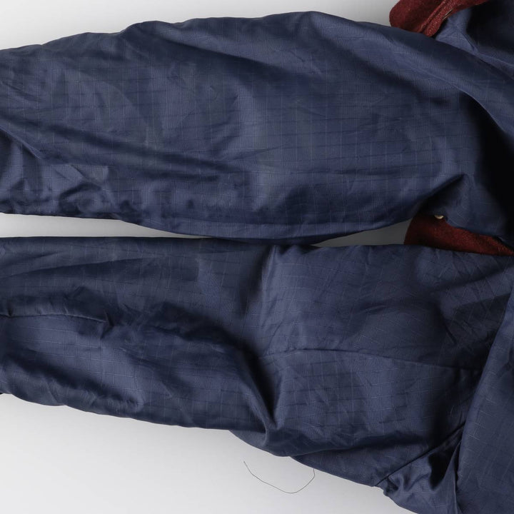 LUADRA Leather Sleeve Wool Button Varsity Jacket Made in Canada Men's M Size /eaa520496