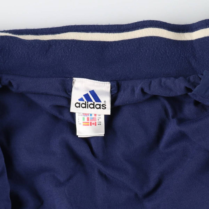 00'S adidas windbreaker, men's size M polyester navy blue type Vintage Second Hand