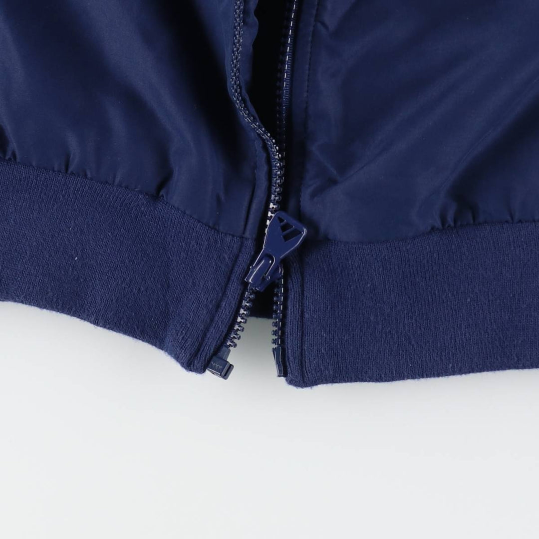 00'S adidas windbreaker, men's size M polyester navy blue type Vintage Second Hand