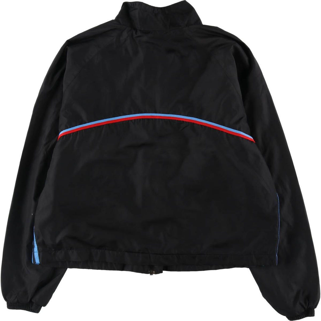 90'S Adidas windbreaker, women's size XL polyester black type Vintage Second Hand