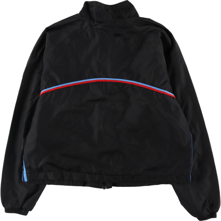 90'S Adidas windbreaker, women's size XL polyester black type Vintage Second Hand