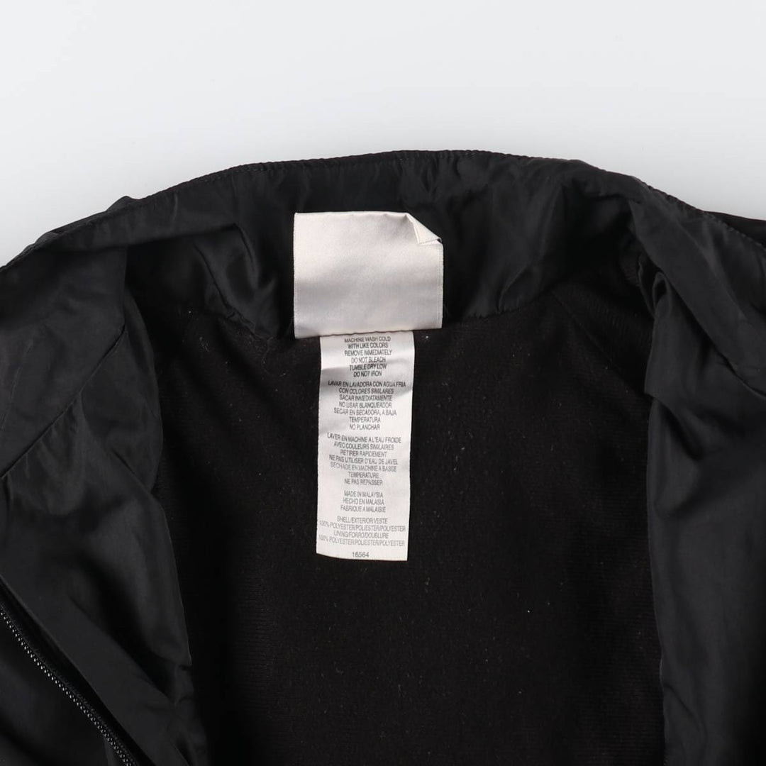 90'S Adidas windbreaker, women's size XL polyester black type Vintage Second Hand