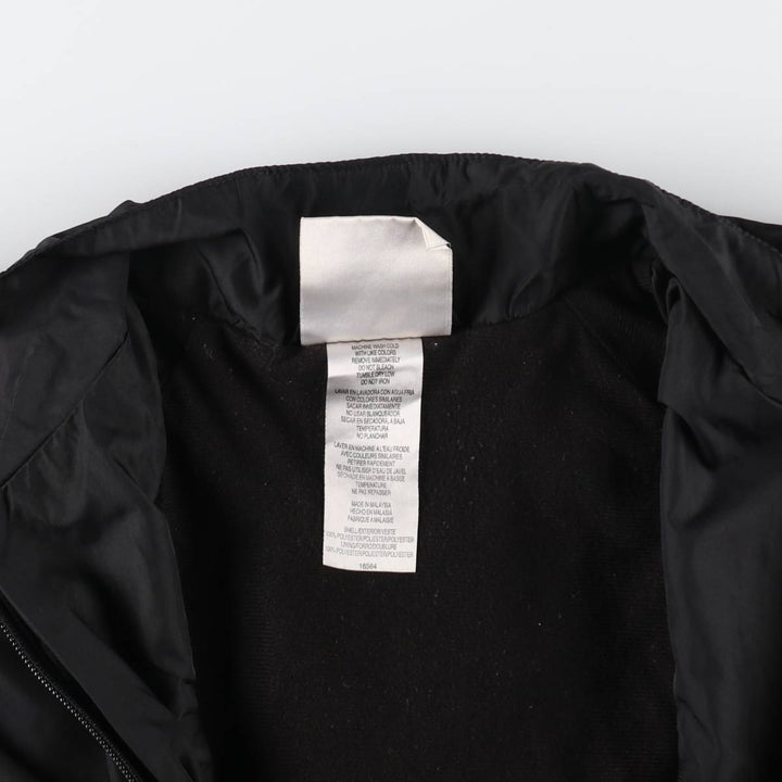 90'S Adidas windbreaker, women's size XL polyester black type Vintage Second Hand