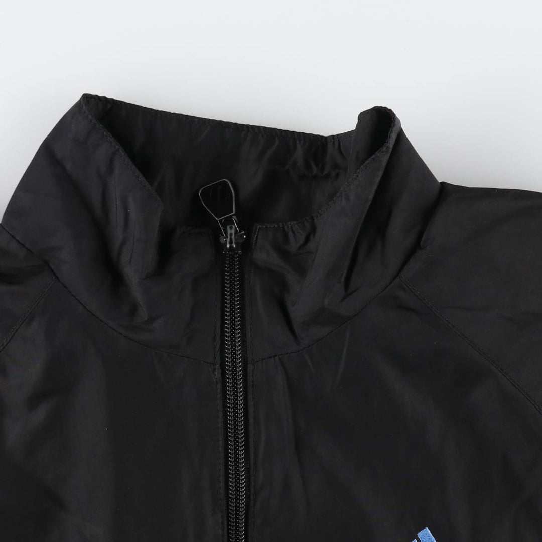 90'S Adidas windbreaker, women's size XL polyester black type Vintage Second Hand