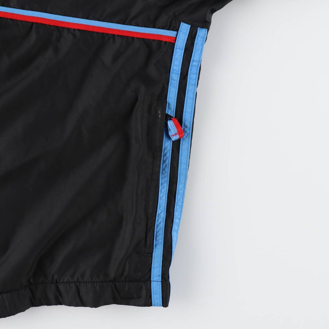 90'S Adidas windbreaker, women's size XL polyester black type Vintage Second Hand