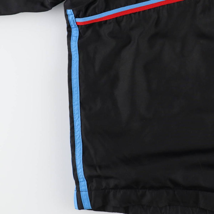 90'S Adidas windbreaker, women's size XL polyester black type Vintage Second Hand