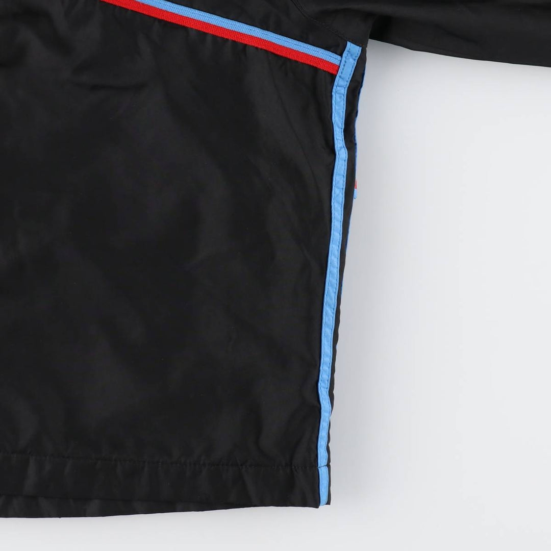 90'S Adidas windbreaker, women's size XL polyester black type Vintage Second Hand