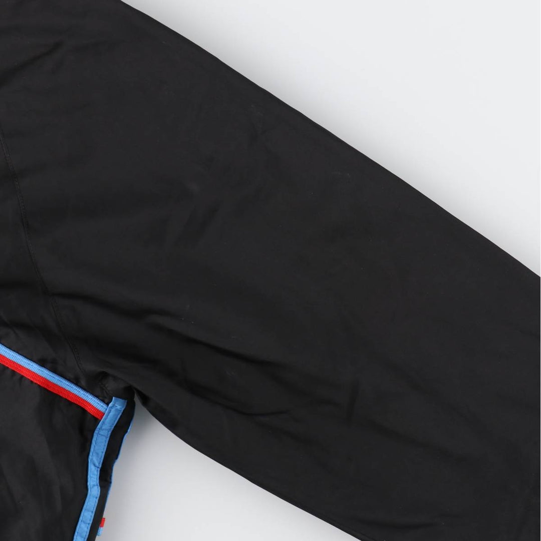 90'S Adidas windbreaker, women's size XL polyester black type Vintage Second Hand