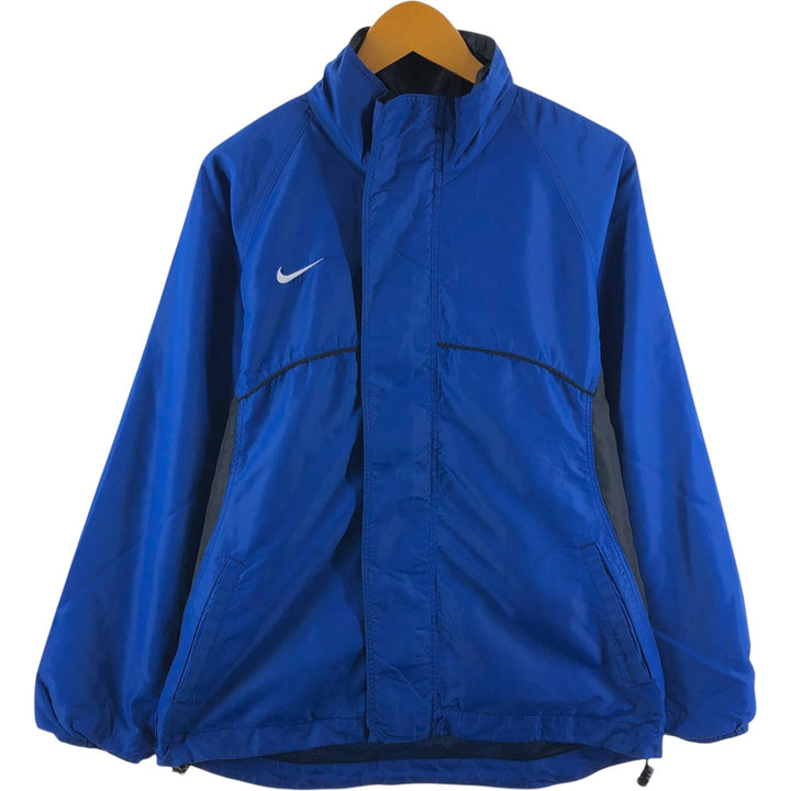 00'S Nike NIKE TEAM nylon jacket, men's size M Nylon blue type Vintage Second Hand