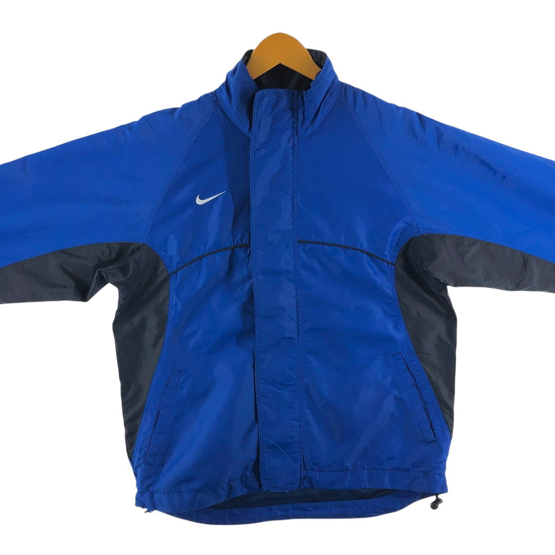 00'S Nike NIKE TEAM nylon jacket, men's size M Nylon blue type Vintage Second Hand