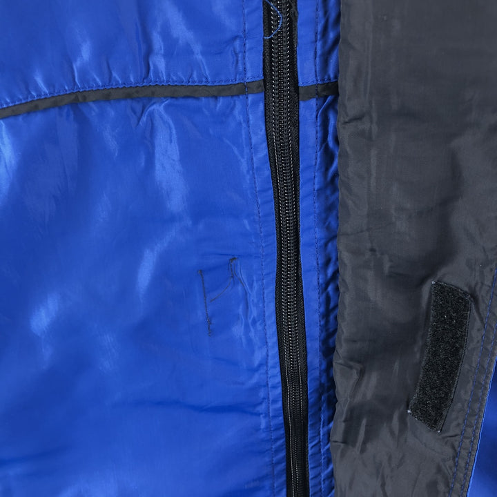 00'S Nike NIKE TEAM nylon jacket, men's size M Nylon blue type Vintage Second Hand