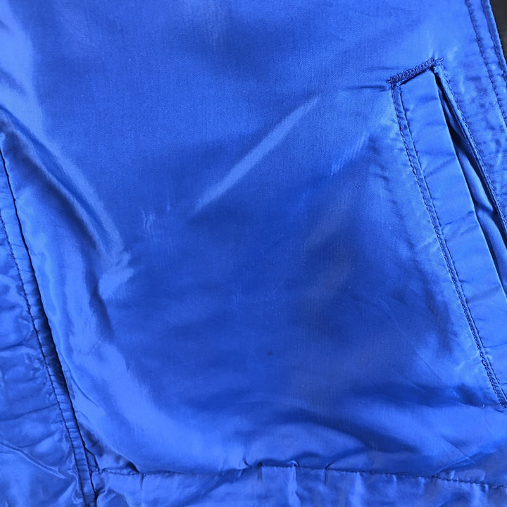 00'S Nike NIKE TEAM nylon jacket, men's size M Nylon blue type Vintage Second Hand