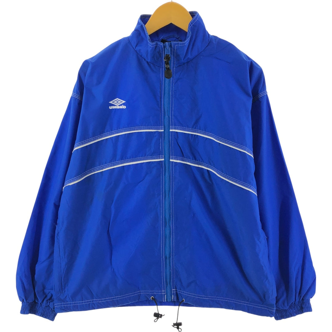 90s~00'S Umbro Nylon Jacket Men's XL Nylon blue type Vintage Second Hand