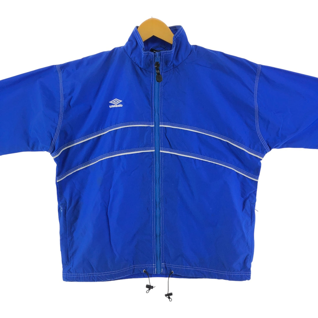 90s~00'S Umbro Nylon Jacket Men's XL Nylon blue type Vintage Second Hand