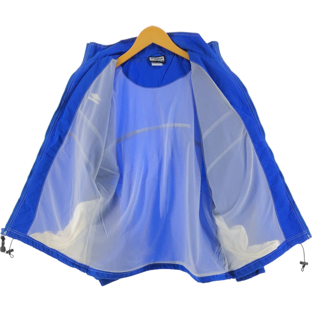 90s~00'S Umbro Nylon Jacket Men's XL Nylon blue type Vintage Second Hand