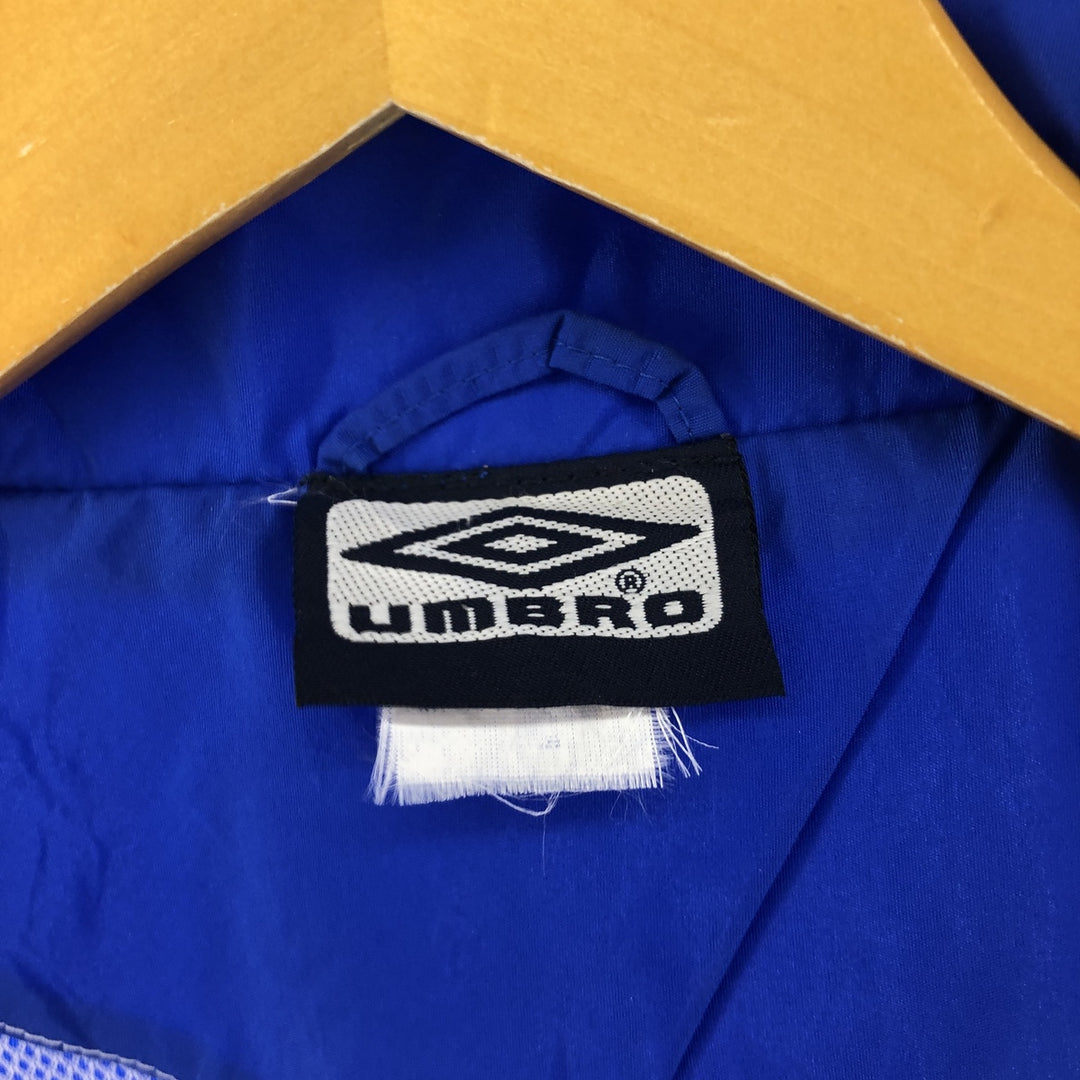 90s~00'S Umbro Nylon Jacket Men's XL Nylon blue type Vintage Second Hand