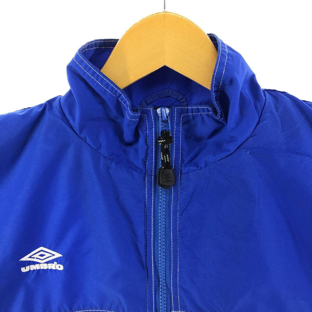 90s~00'S Umbro Nylon Jacket Men's XL Nylon blue type Vintage Second Hand