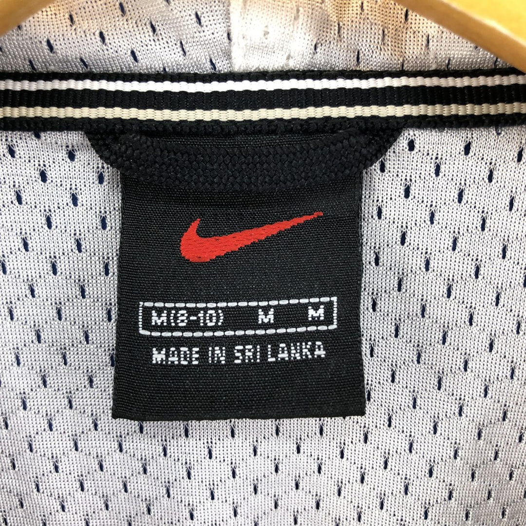 90'S Nike Anorak Parka, Men's Medium, Vintage Nylon navy blue type Vintage Second Hand