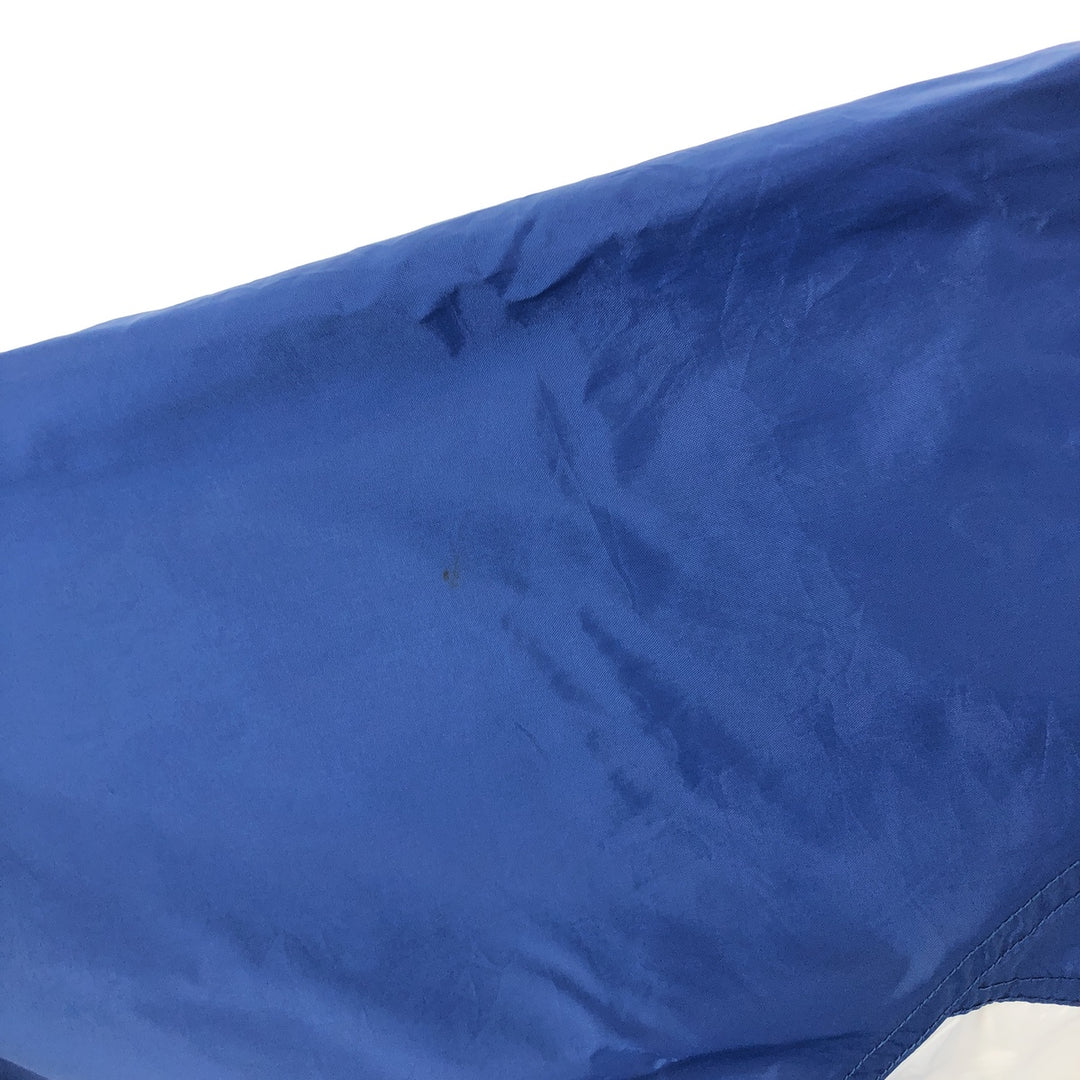 90'S Nike Anorak Parka, Men's Medium, Vintage Nylon navy blue type Vintage Second Hand