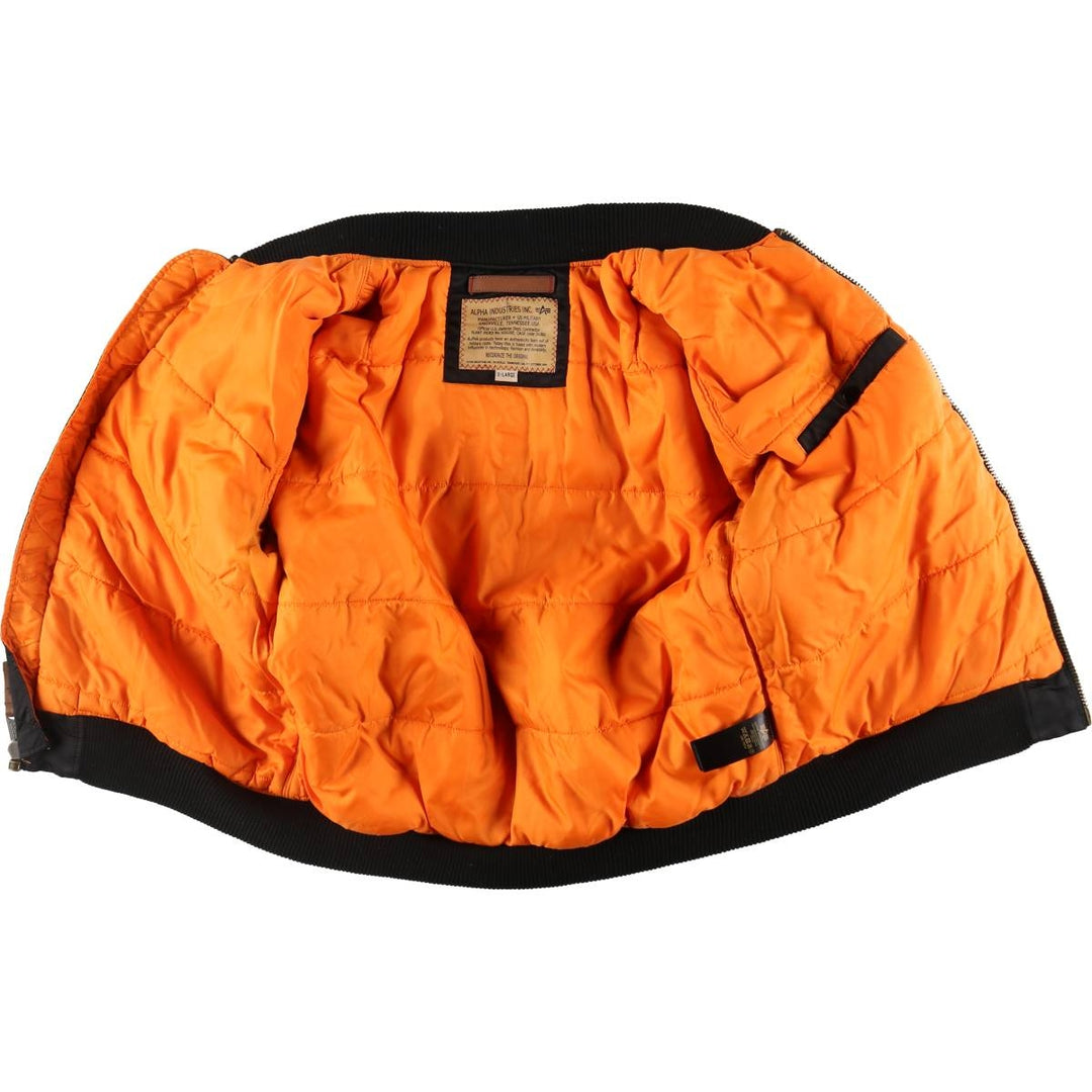 Civilian product Alpha ALPHA MA-1 type padded military flight jacket Men's XL equivalent /eaa520592