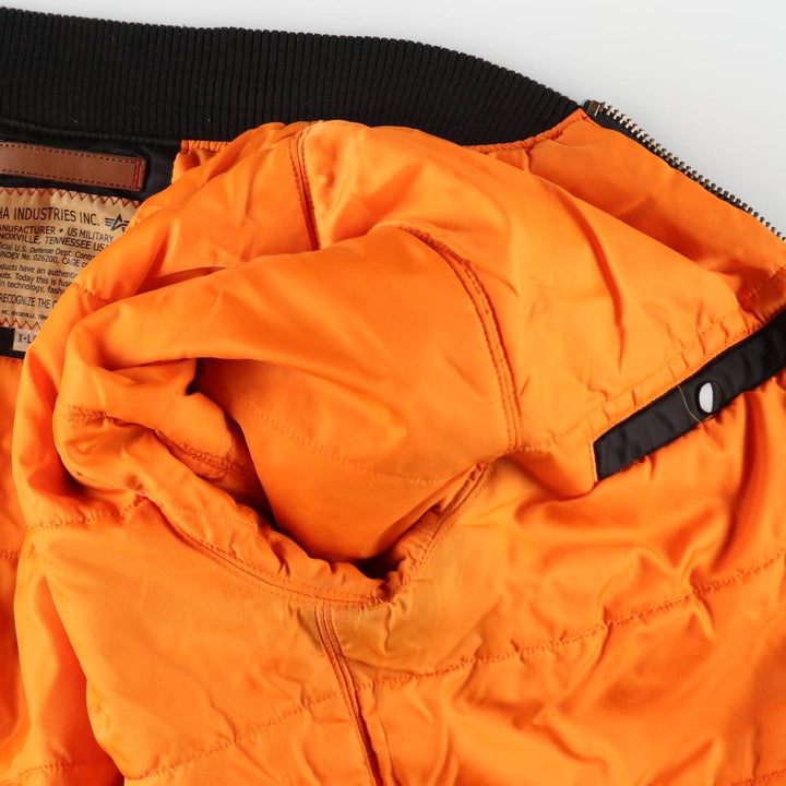 Civilian product Alpha ALPHA MA-1 type padded military flight jacket Men's XL equivalent /eaa520592