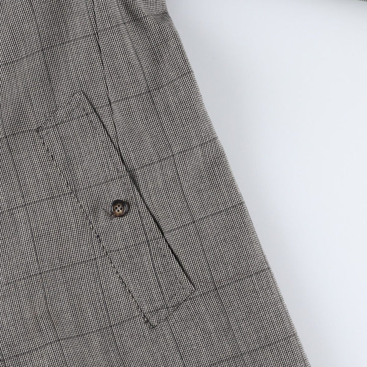 Burberry's Check Pattern Balmacaan Coat, Men's Medium Size / eaa520600