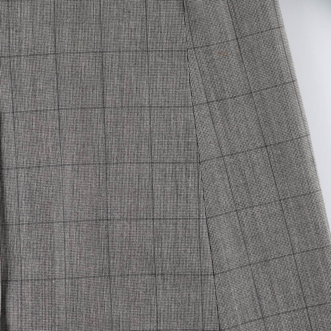 Burberry's Check Pattern Balmacaan Coat, Men's Medium Size / eaa520600