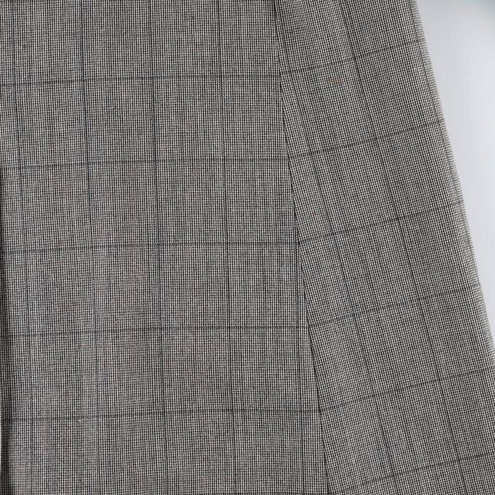 Burberry's Check Pattern Balmacaan Coat, Men's Medium Size / eaa520600